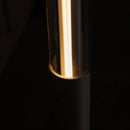 Bermuda Transparent Glass Beige Floor Lamp - Heka Lighting & Trading Limited