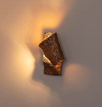 Bolivian Resin Protected Dark Antique Wall Sconce - Heka Lighting & Trading Limited