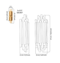 Brubeck Brushed Brass Wall Sconce - Heka Lighting & Trading Limited