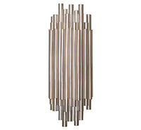 Brubeck Matt Chrome Wall Sconce - Heka Lighting & Trading Limited