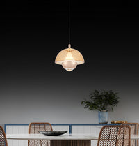 Bumin Honey Acrylic Gold Aluminum Led Pendant Light 18 Cm - Heka Lighting & Trading Limited