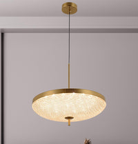 Burkina Antique Transparent Glass Led Pendant Light Chandelier 40 Cm - Heka Lighting & Trading Limited