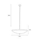 Burkina Antique Transparent Glass Led Pendant Light Chandelier 40 Cm - Heka Lighting & Trading Limited