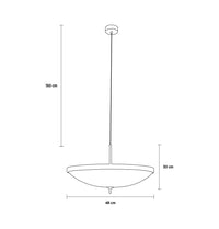 Burkina Antique Transparent Glass Led Pendant Light Chandelier 40 Cm - Heka Lighting & Trading Limited