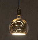 Erd-302 Strip Filament Led Honey Glass 6W 2500K E27 - Heka Lighting & Trading Limited