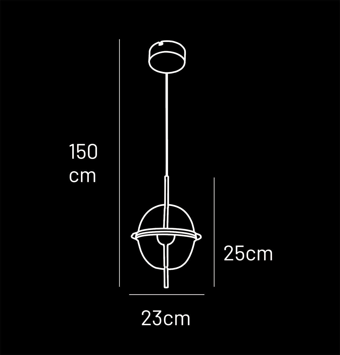 Carina Single Transparent Acrylic Gold Pendant Light Chandelier 20 Cm - Heka Lighting & Trading Limited