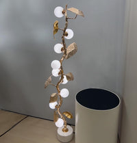 Doha 9-Piece Gold Floor Lamp - Heka Lighting & Trading Limited