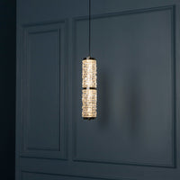 Dubbo Double Glass Gold Led Pendant Light Chandelier - Heka Lighting & Trading Limited