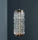 Dubbo Single Glass Gold Led Pendant Light Chandelier - Heka Lighting & Trading Limited