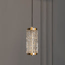 Dubbo Single Glass Gold Led Pendant Light Chandelier - Heka Lighting & Trading Limited