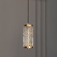 Dubbo Single Glass Gold Led Pendant Light Chandelier - Heka Lighting & Trading Limited