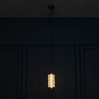 Dubbo Single Glass Gold Led Pendant Light Chandelier - Heka Lighting & Trading Limited