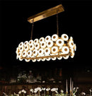 Efes Antique Dining Table Top Living Room Led Chandelier - Heka Lighting & Trading Limited