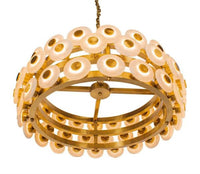 Efes Antique Marble Led Chandelier - Heka Lighting & Trading Limited