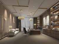 Efes Brushed Brass Marble Led Wall Sconce - Heka Lighting & Trading Limited