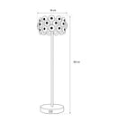 Efes Marble Brushed Brass Floor Lamp - Heka Lighting & Trading Limited