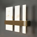 Ekho Marble Brushed Brass Led Wall Sconce - Heka Lighting & Trading Limited