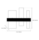 Ekho Marble Brushed Brass Led Wall Sconce - Heka Lighting & Trading Limited