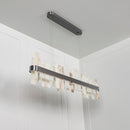 Ekho Marble Platinum Dining Table Pendant Light Chandelier 120 Cm - Heka Lighting & Trading Limited