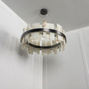 Ekho Marble Platinum Pendant Light Chandelier 80 Cm - Heka Lighting & Trading Limited