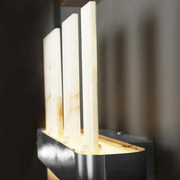 Ekho Marble Platinum Wall Sconce - Heka Lighting & Trading Limited