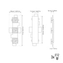 Eritme Resin Protected Dark Antique Wall Sconce - Heka Lighting & Trading Limited