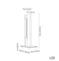 Gabon Marble Brushed Brass Table Lamp - Heka Lighting & Trading Limited