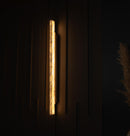 Gabon Marble Brushed Brass Wall Sconce 128 Cm - Heka Lighting & Trading Limited