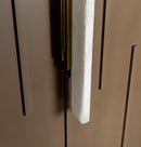 Gabon Marble Brushed Brass Wall Sconce 128 Cm - Heka Lighting & Trading Limited