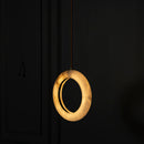 Gamba Antique White Marble Led Pendant Light Chandelier 25 Cm - Heka Lighting & Trading Limited