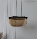 Gambia Honey Glass Black Pendant Light Chandelier 30 Cm - Heka Lighting & Trading Limited