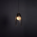 Gana Two White Frosted Glass Antique Pendant Light 22 Cm - Heka Lighting & Trading Limited