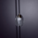 Gana Two White Frosted Glass Antique Pendant Light 22 Cm - Heka Lighting & Trading Limited