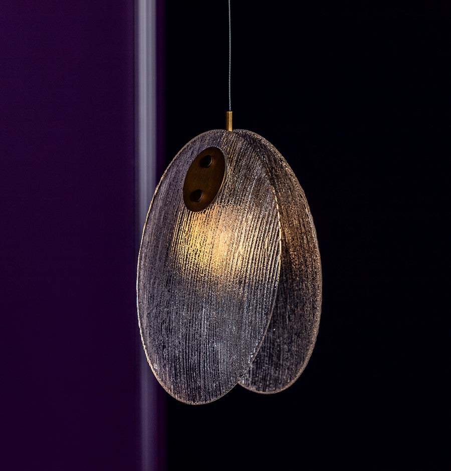 Gana Two White Frosted Glass Antique Pendant Light 32 Cm - Heka Lighting & Trading Limited