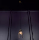 Gana Two White Frosted Glass Antique Pendant Light 32 Cm - Heka Lighting & Trading Limited