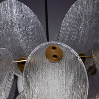 Gana White Frosted Glass Antique Chandelier 50 Cm - Heka Lighting & Trading Limited