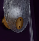 Gana White Frosted Glass Antique Wall Sconce - Heka Lighting & Trading Limited