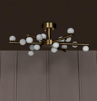 Gine Marble Bulk Antique Chandelier 65 Cm - Heka Lighting & Trading Limited