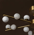 Gine Marble Bulk Antique Chandelier 65 Cm - Heka Lighting & Trading Limited