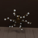 Gine Marble Bulk Antique Chandelier 85 Cm - Heka Lighting & Trading Limited