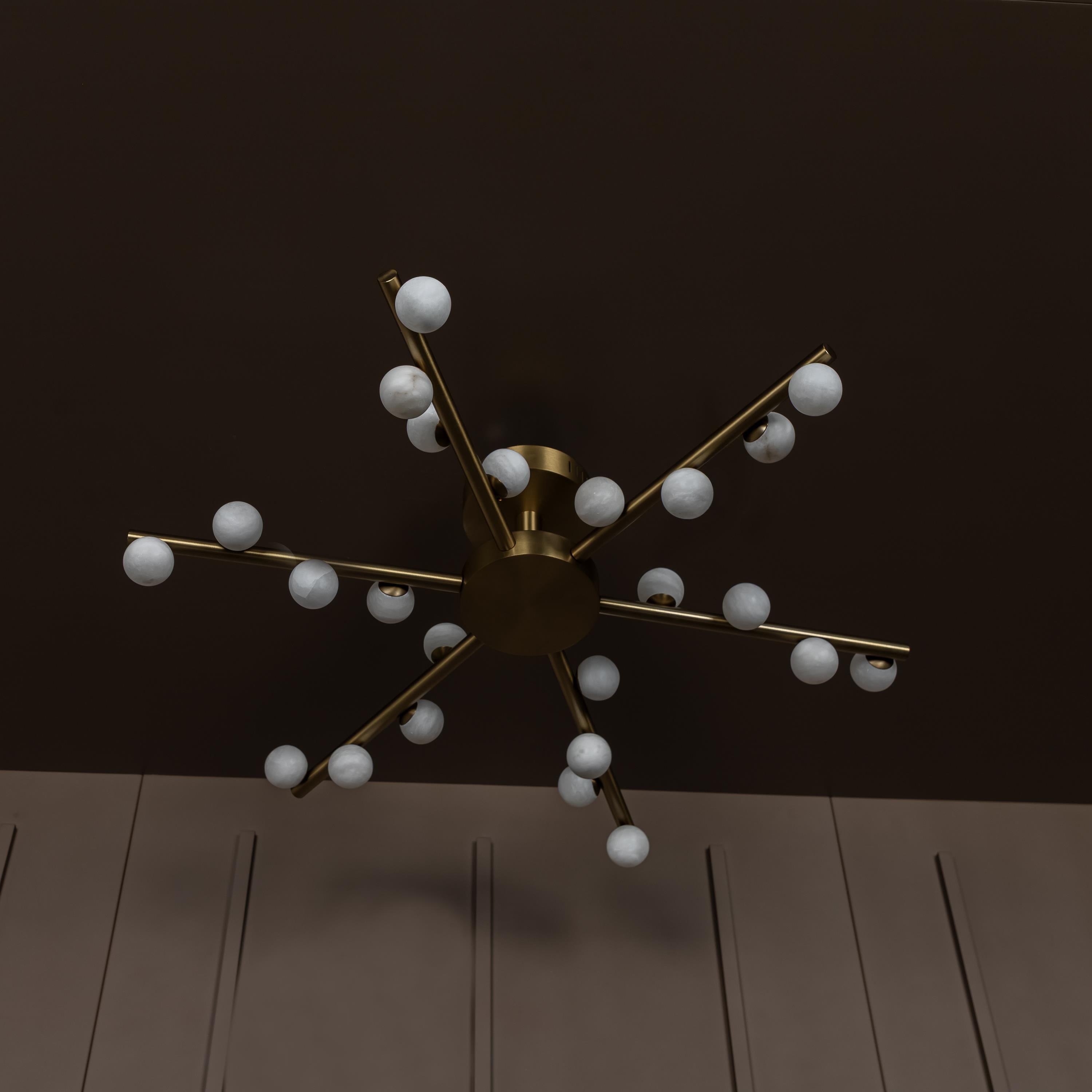 Gine Marble Bulk Antique Chandelier 85 Cm - Heka Lighting & Trading Limited