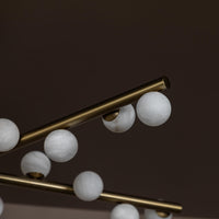 Gine Marble Bulk Antique Chandelier 85 Cm - Heka Lighting & Trading Limited