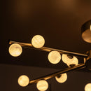 Gine Marble Bulk Antique Chandelier 85 Cm - Heka Lighting & Trading Limited