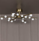 Gine Marble Bulk Antique Chandelier 85 Cm - Heka Lighting & Trading Limited