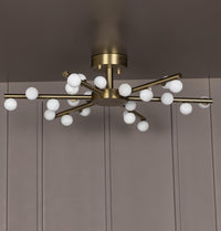 Gine Marble Bulk Antique Chandelier 85 Cm - Heka Lighting & Trading Limited