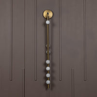 Gine Marble Bulk Antique Wall Sconce 103 Cm - Heka Lighting & Trading Limited