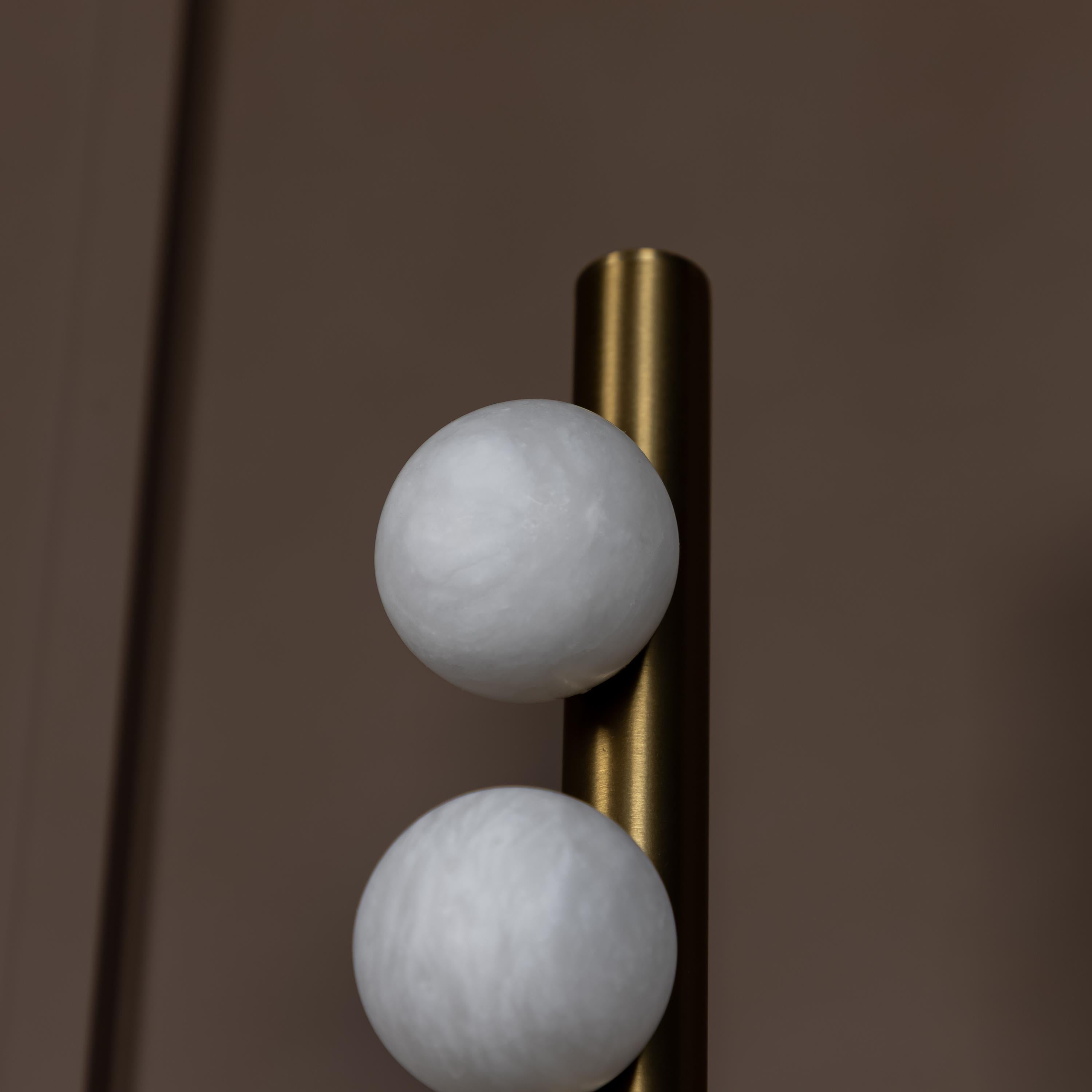 Gine Marble Bulk Antique Wall Sconce 50 Cm - Heka Lighting & Trading Limited