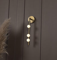 Gine Marble Bulk Antique Wall Sconce 50 Cm - Heka Lighting & Trading Limited