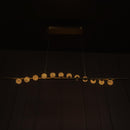 Gine Marble Bulk Dining Table Chandelier 120 Cm - Heka Lighting & Trading Limited