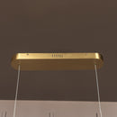 Gine Marble Bulk Dining Table Chandelier 120 Cm - Heka Lighting & Trading Limited